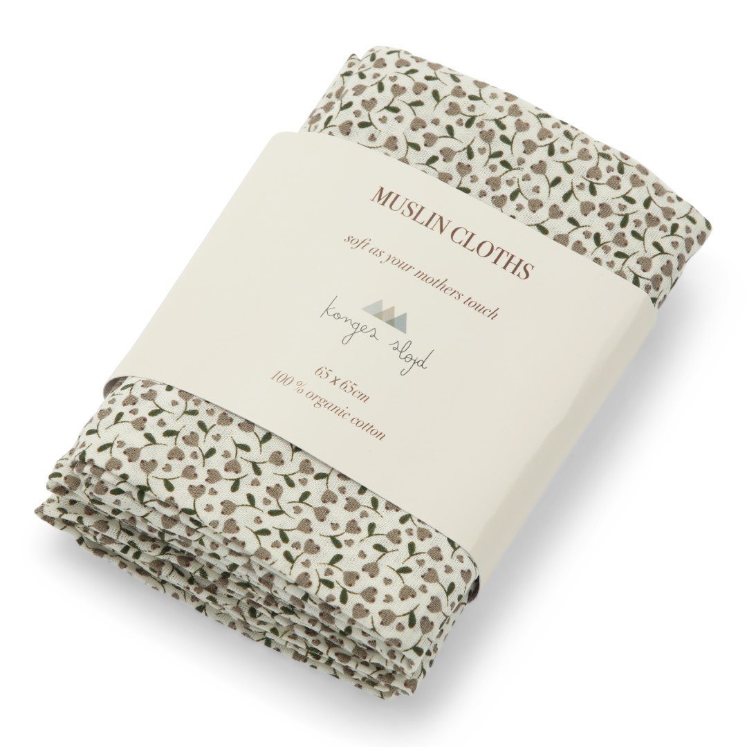 3 pack muslin cloth - milk tank Konges sløjd Muslin Konges sløjd