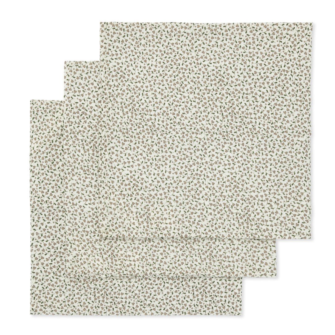 3 pack muslin cloth - milk tank Konges sløjd Muslin Konges sløjd