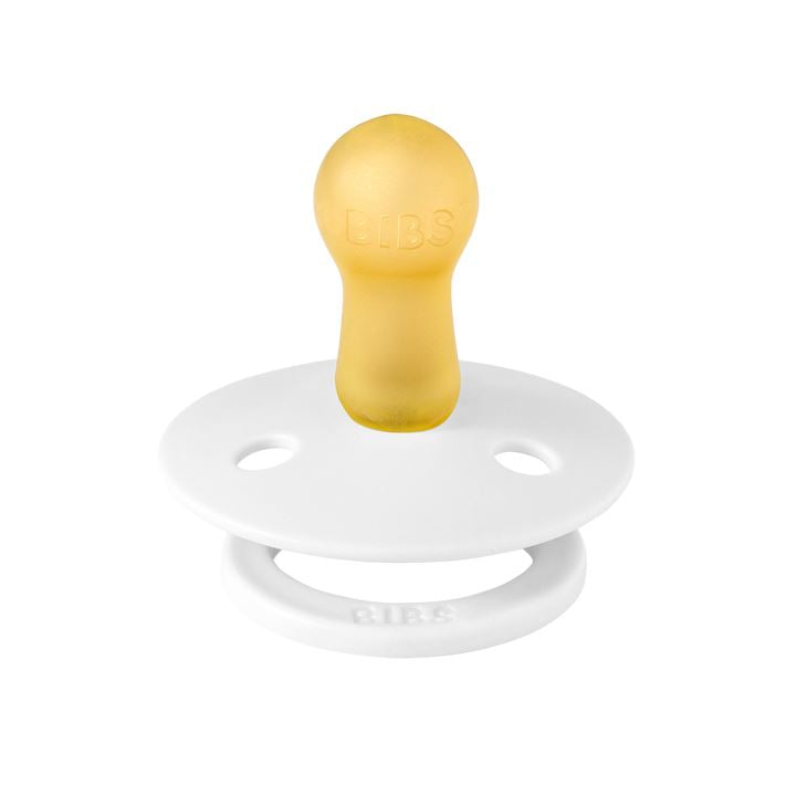 2-pack BIBS pacifier mint | white Pacifier Bibs