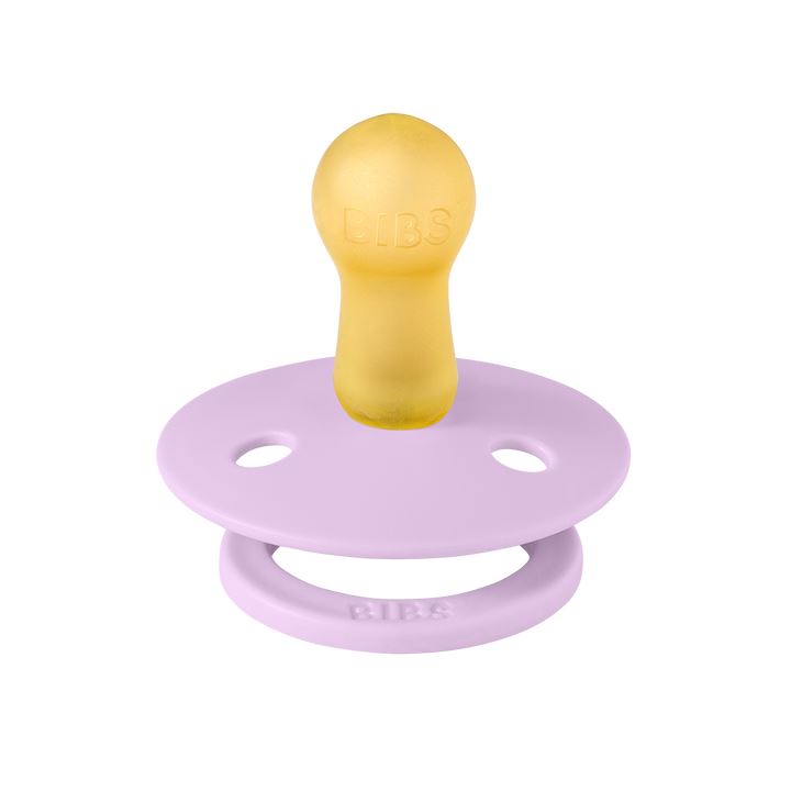 BIBS colour 2-pack pacifier sunshine + sky violet Pacifier Bibs