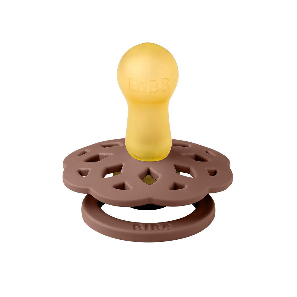 BIBS pacifier 2-pack Boheme woodchuck blush Pacifier BIBS