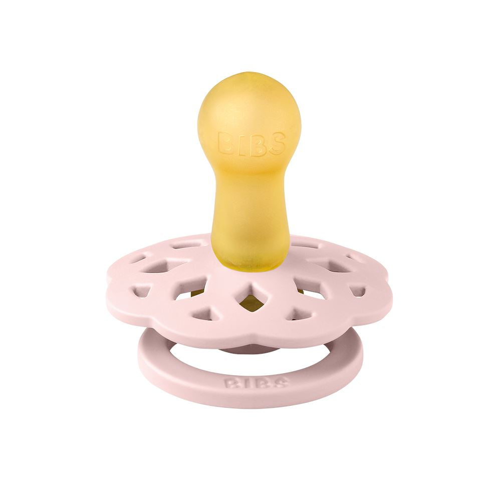 BIBS pacifier 2-pack Boheme Blossom/Dusky Lilac Pacifier BIBS