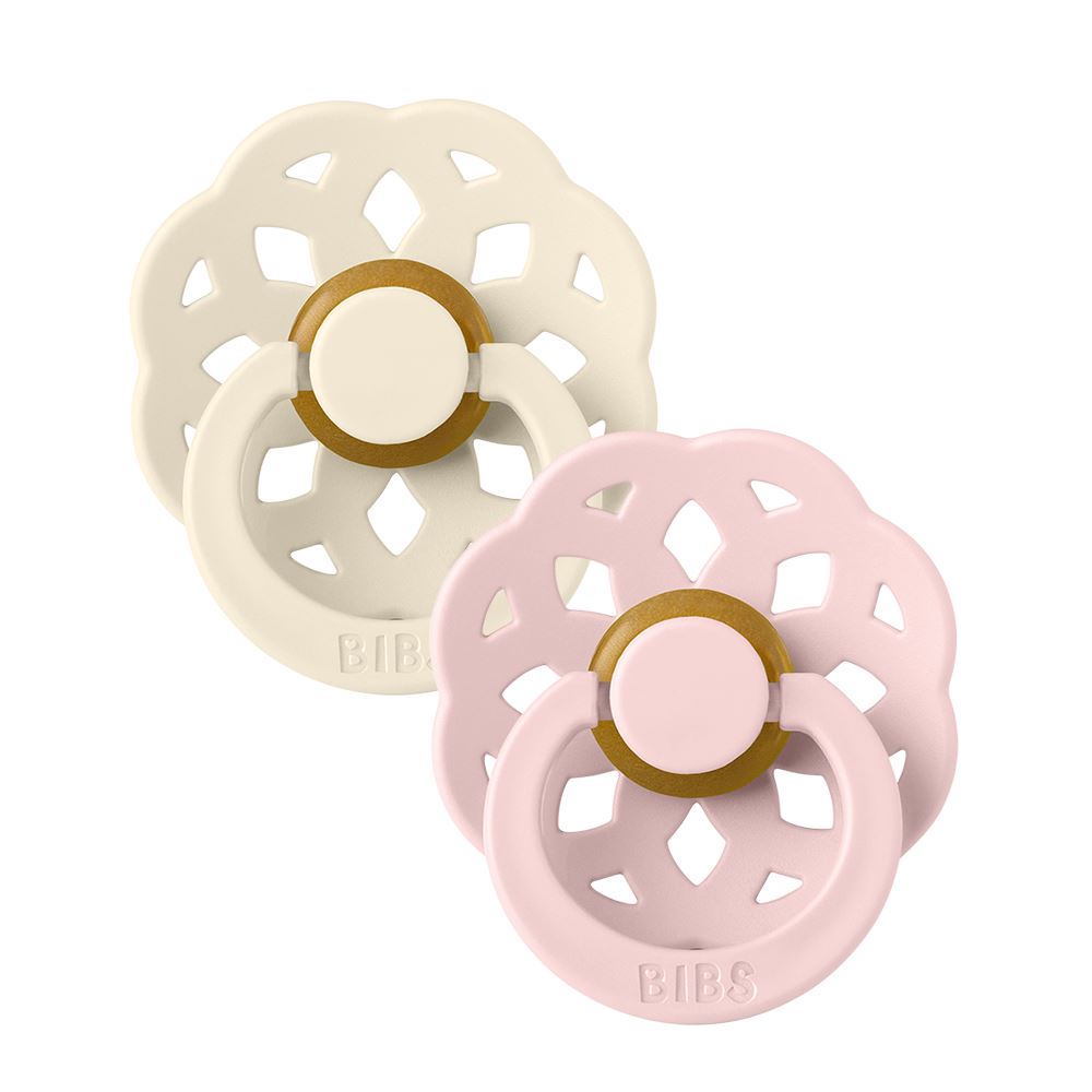BIBS pacifier 2-pack Boheme ivory blossom Pacifier BIBS