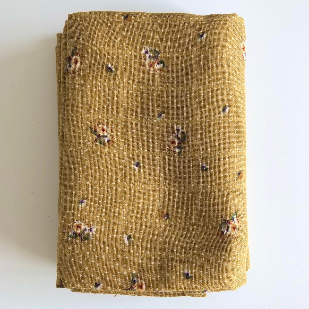 3 pack muslin cloth - flower bouquet birk dijon Konges sløjd Muslin Konges sløjd