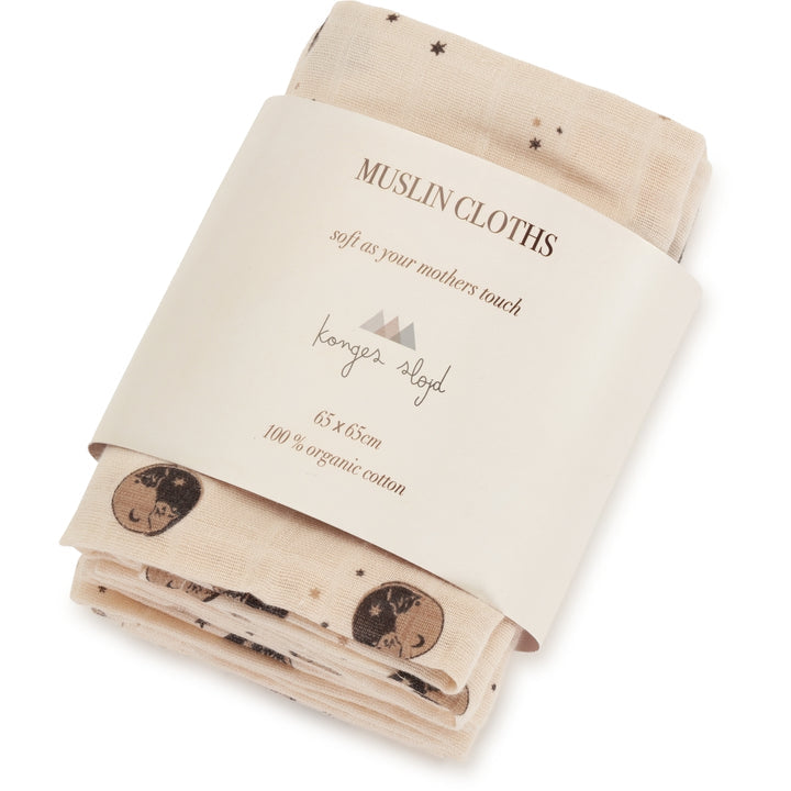 3 pack muslin cloth - ensemble Konges sløjd Muslin Konges sløjd