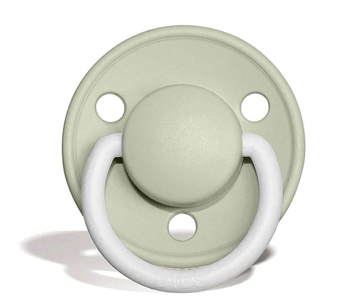 2-pack Bibs De Lux NIGHT cloud sage Pacifier Bibs
