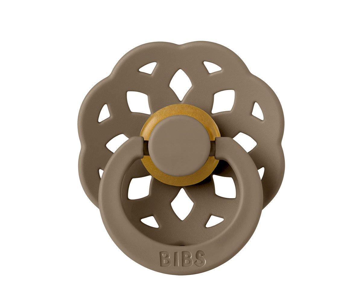 BIBS pacifier 2-pack Boheme vanilla dark oak Pacifier BIBS