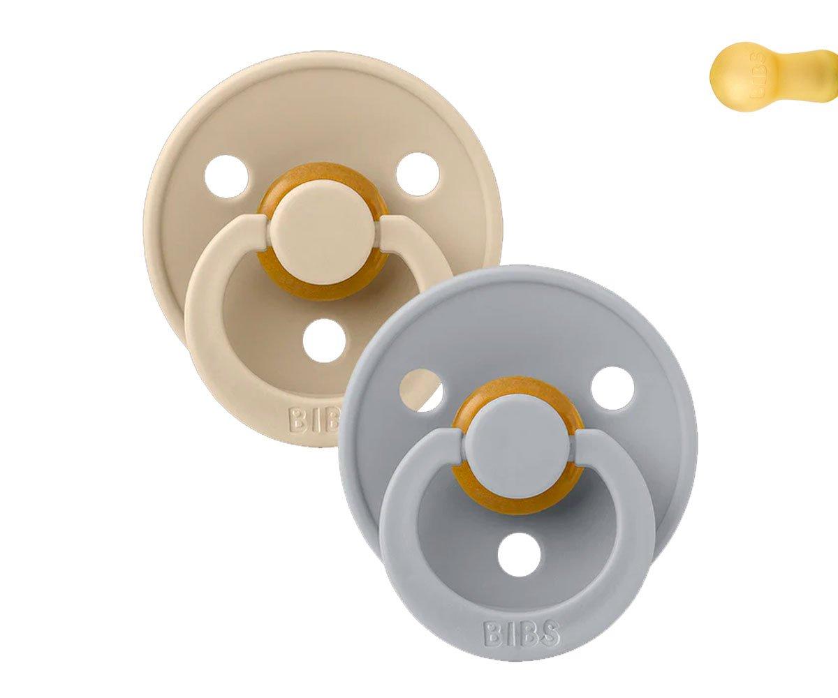 BIBS pacifier 2-pack vanilla | cloud Pacifier BIBS