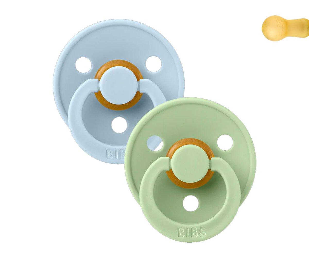 BIBS pacifier 2-pack baby blue | pistachio Pacifier BIBS