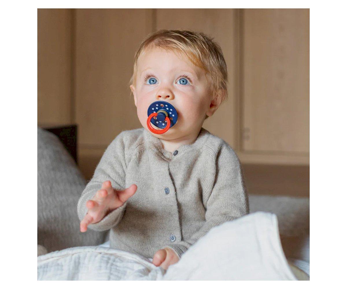 BIBS pacifier 2-pack baby stars & stripes Pacifier BIBS