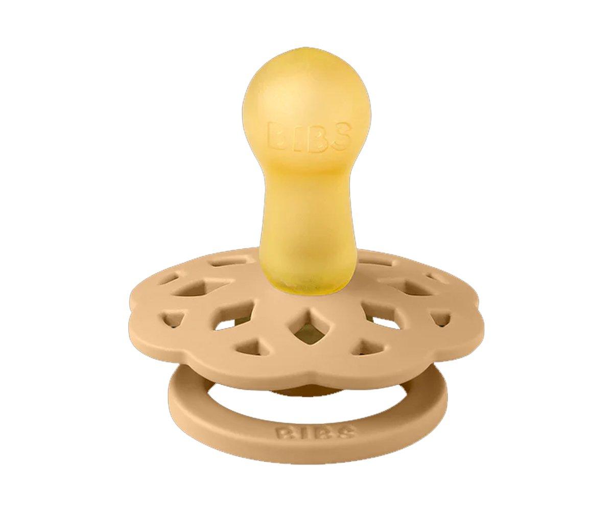 BIBS pacifier 2-pack Boheme desert sand | honey Pacifier BIBS