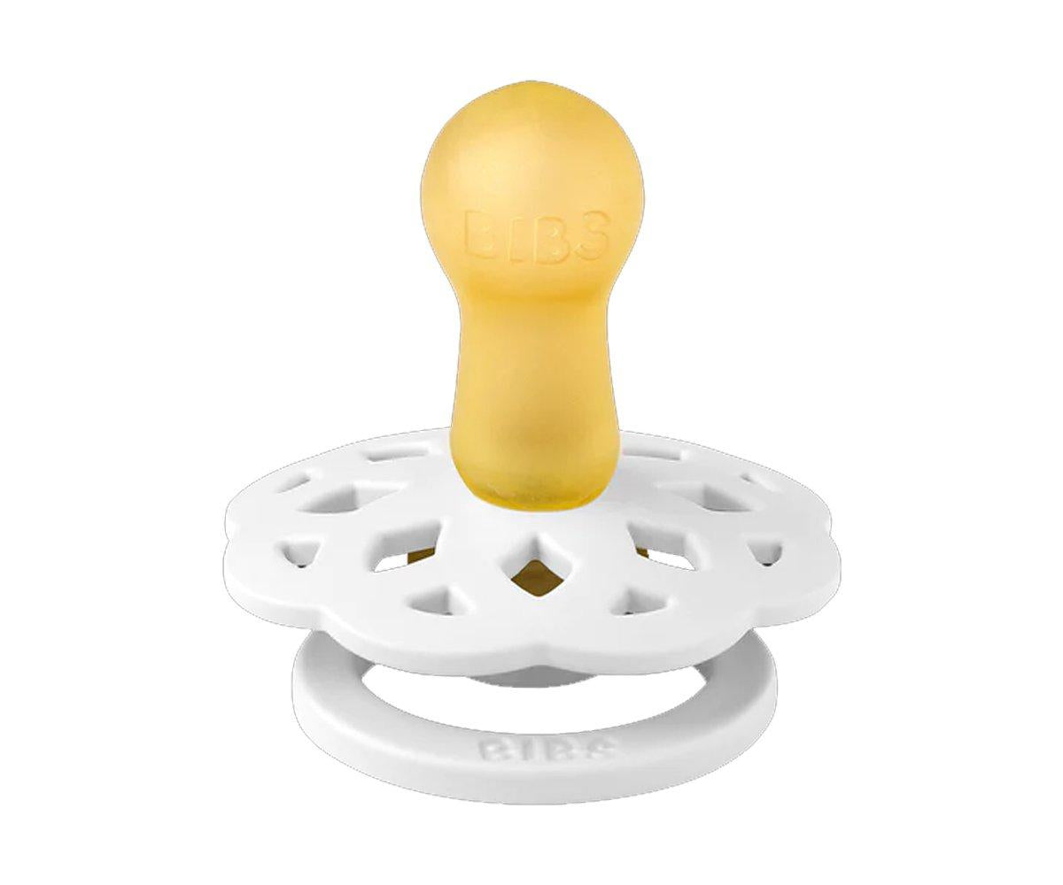 BIBS pacifier 2-pack Boheme white | sunshine Pacifier BIBS
