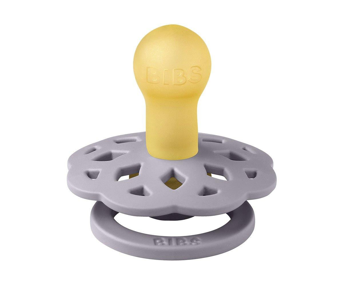 BIBS pacifier 2-pack Boheme fossil grey | mauve Pacifier BIBS