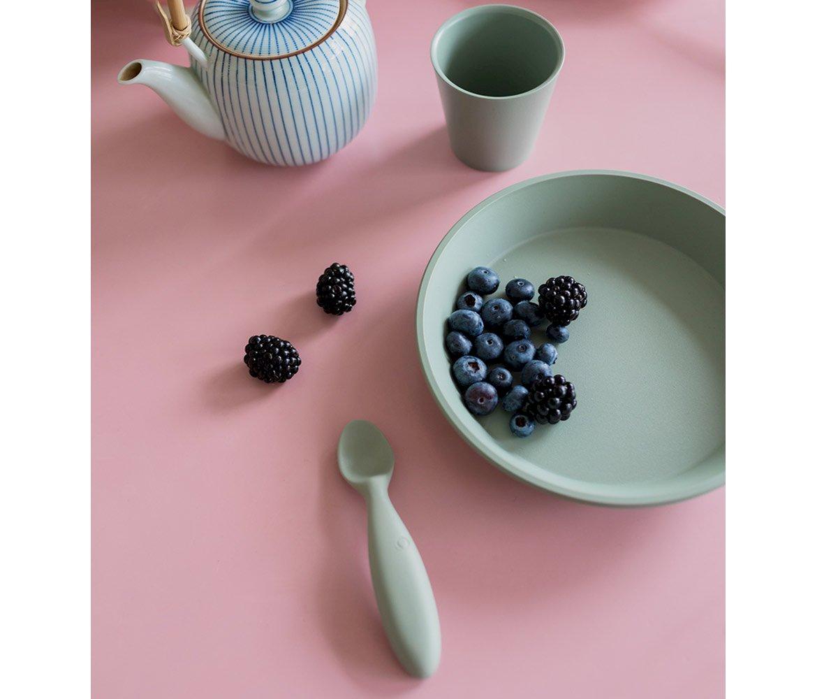 2 colheres BIBS sage dinnerware BIBS