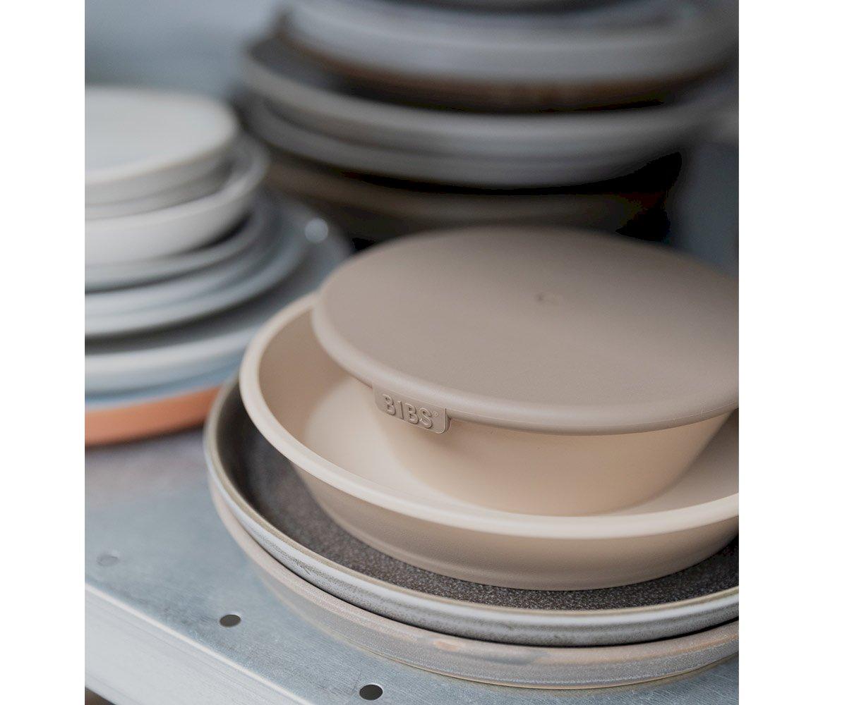 Prato e taça BIBS vanilla dinnerware BIBS