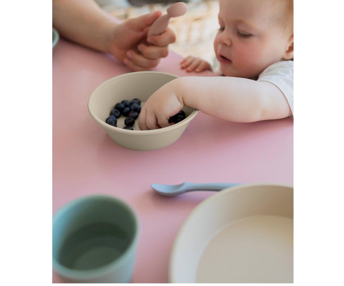 Prato e taça BIBS vanilla dinnerware BIBS