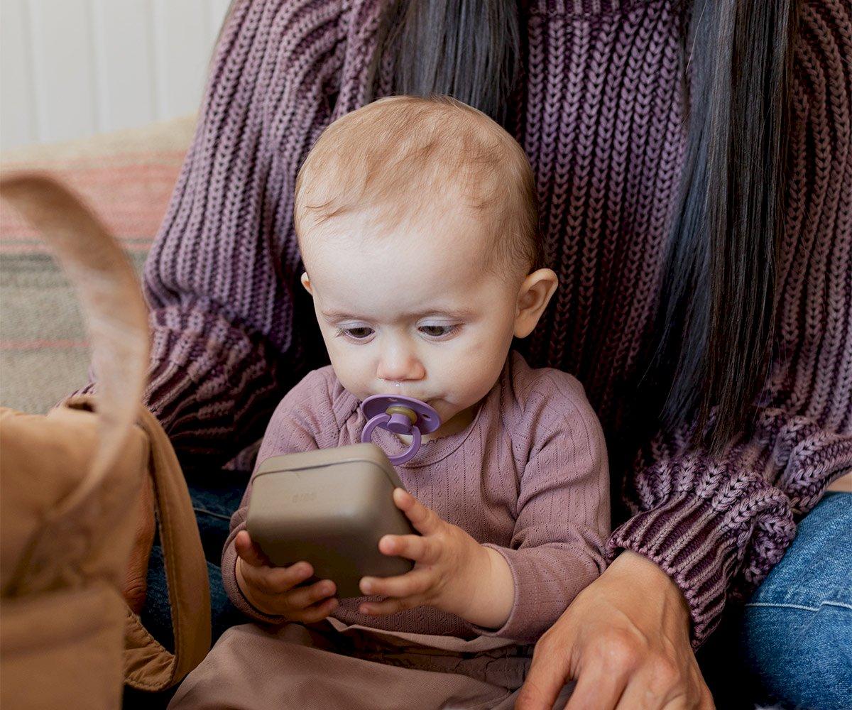 Caixa p/ chupetas vanilla pacifier case BIBS