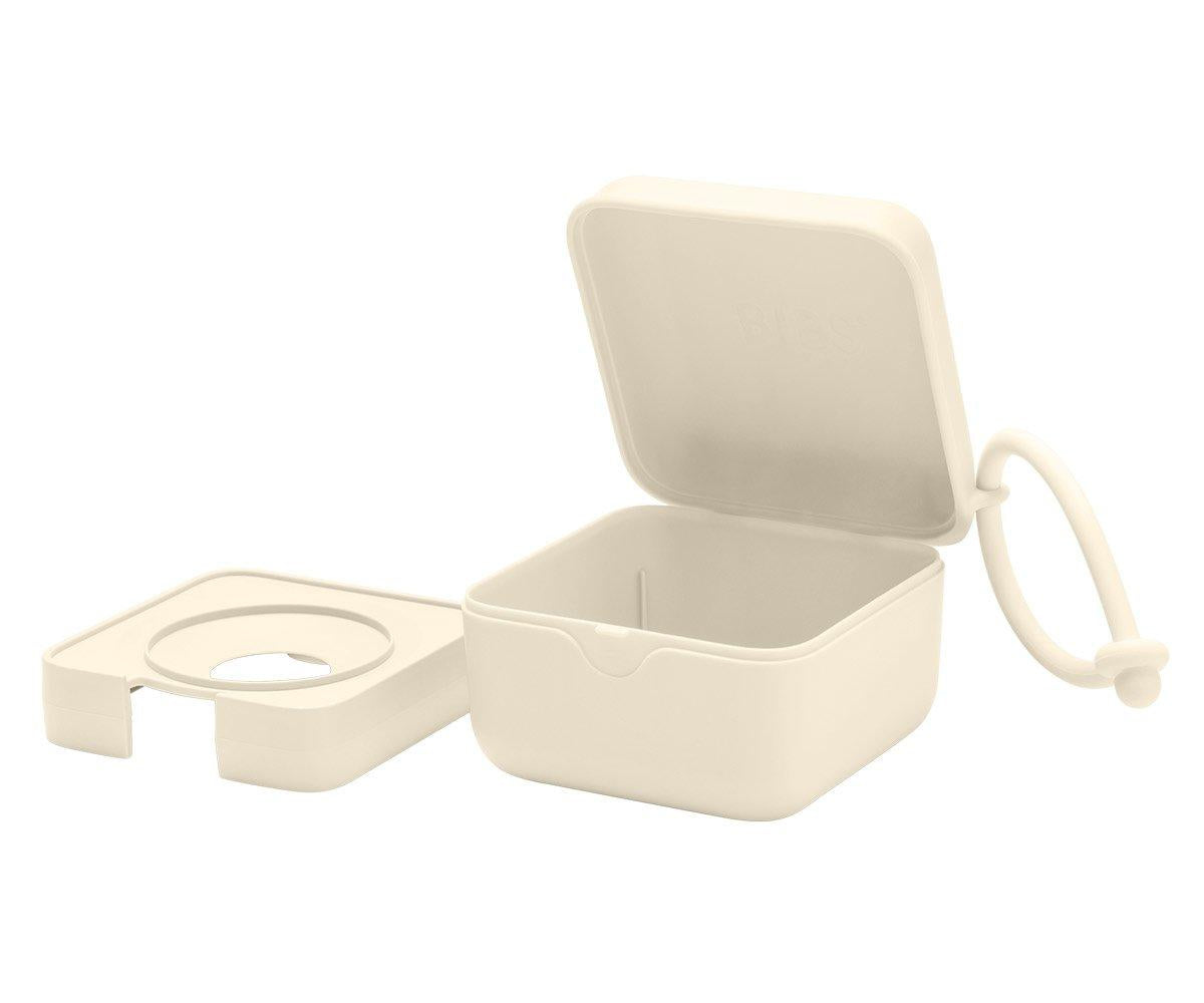 Caixa p/ chupetas ivory pacifier case BIBS