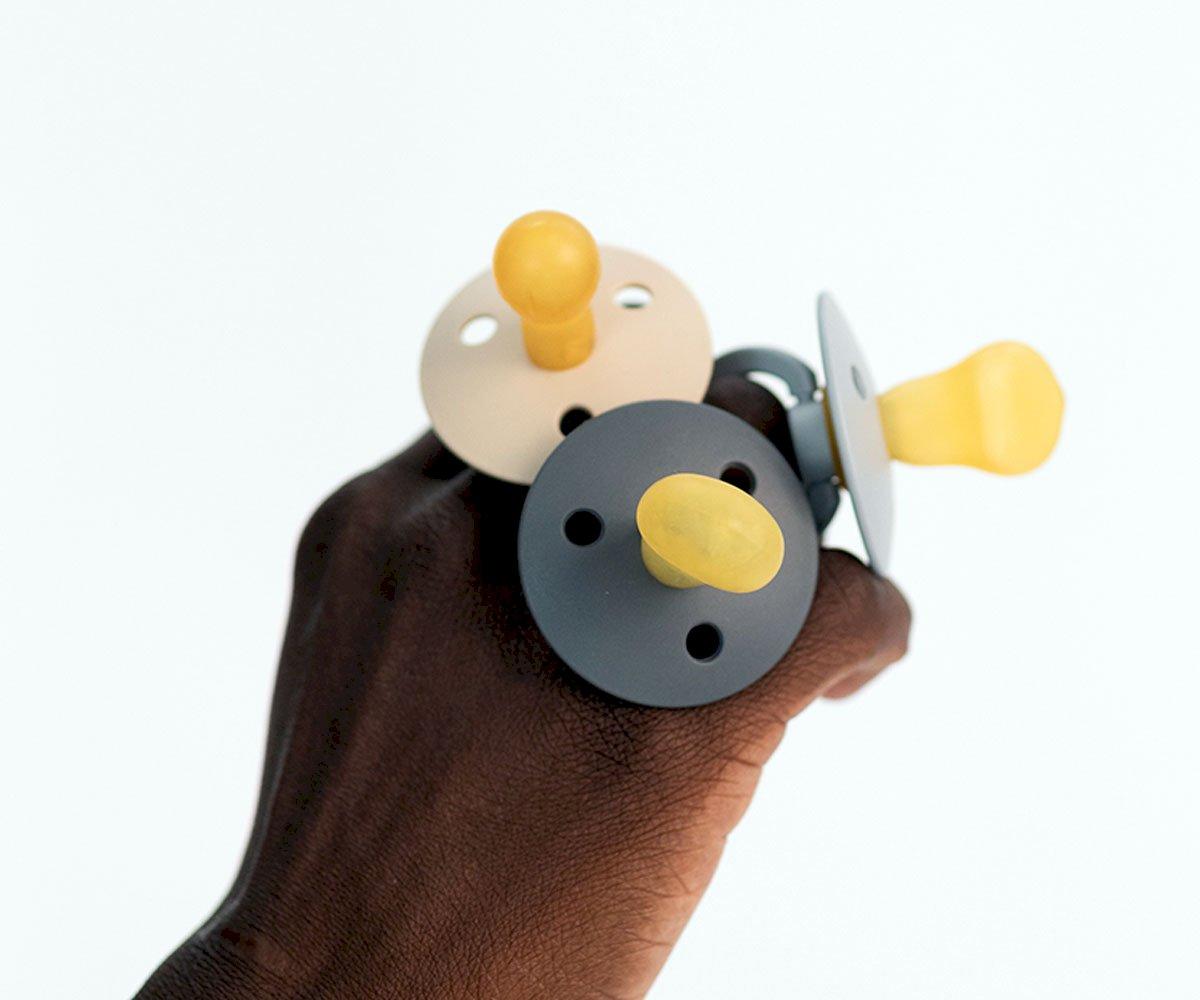 Chupetas BIBS Colour anatómica woodchuck | blush pacifier BIBS