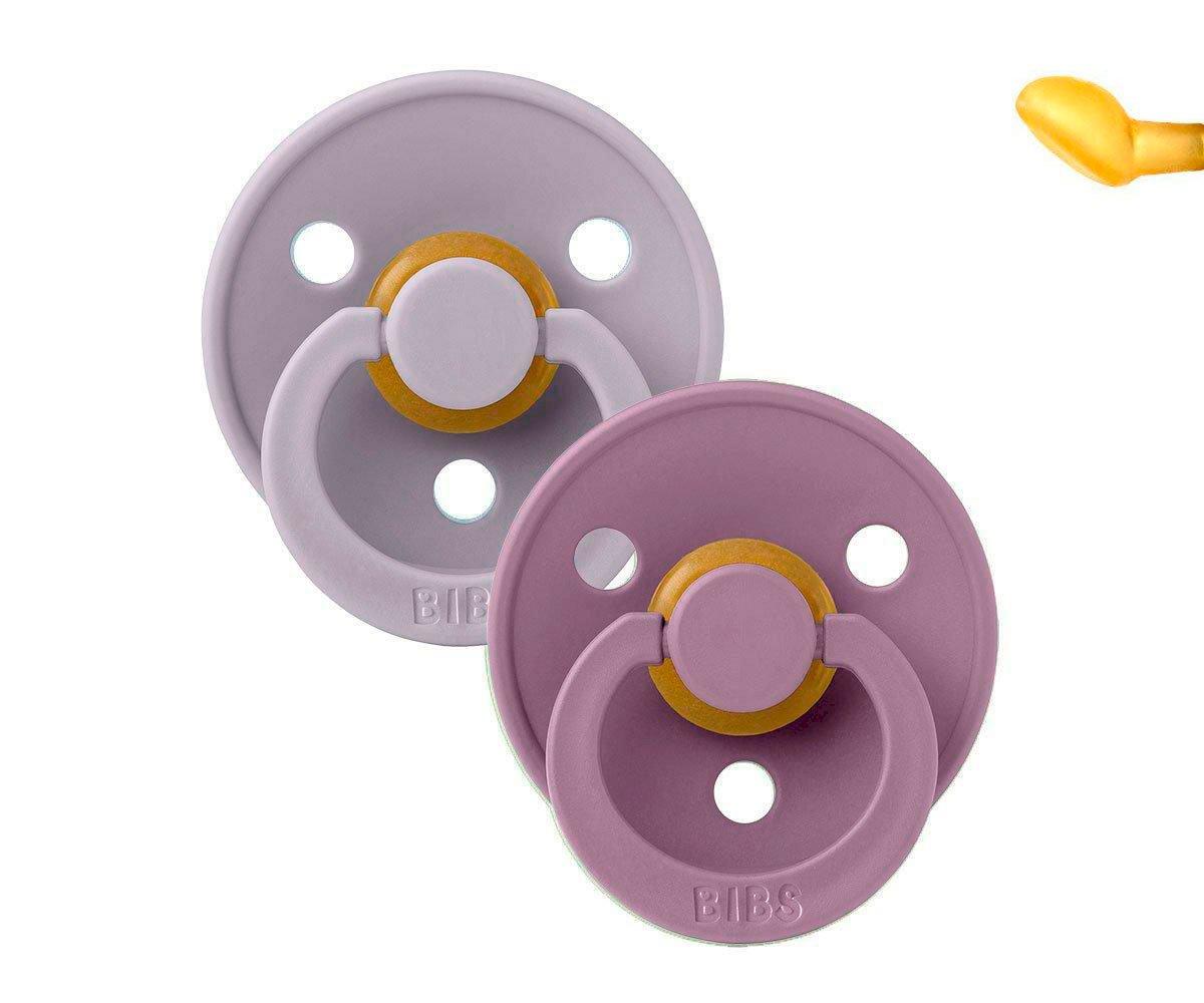 Chupetas BIBS Colour anatómica fossil grey | mauve pacifier BIBS