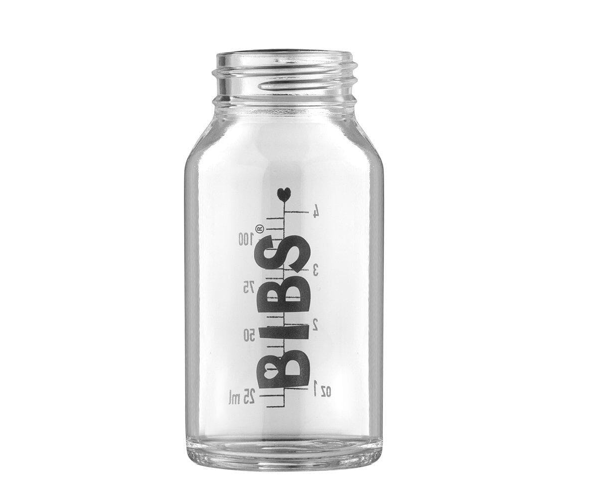 Biberão de vidro 110 ml + conjunto woodchuck BIBS Biberão BIBS