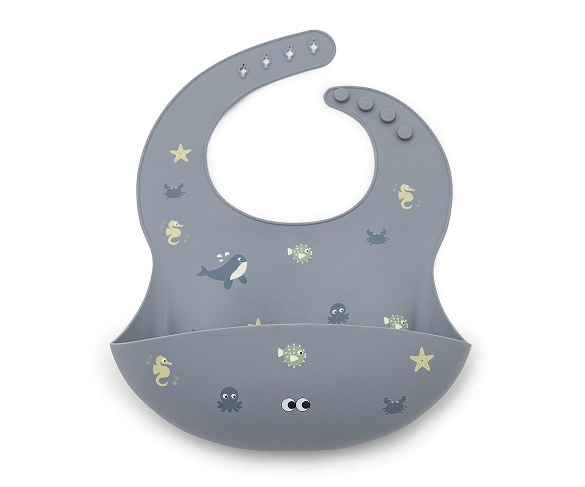 Babete de silicone oceano dinnerware Noui Noui