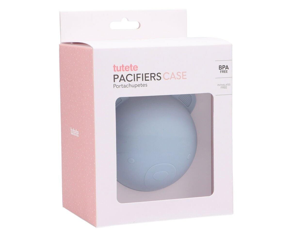 Caixa p/ guardar chupetas silicone bear sky case tutete