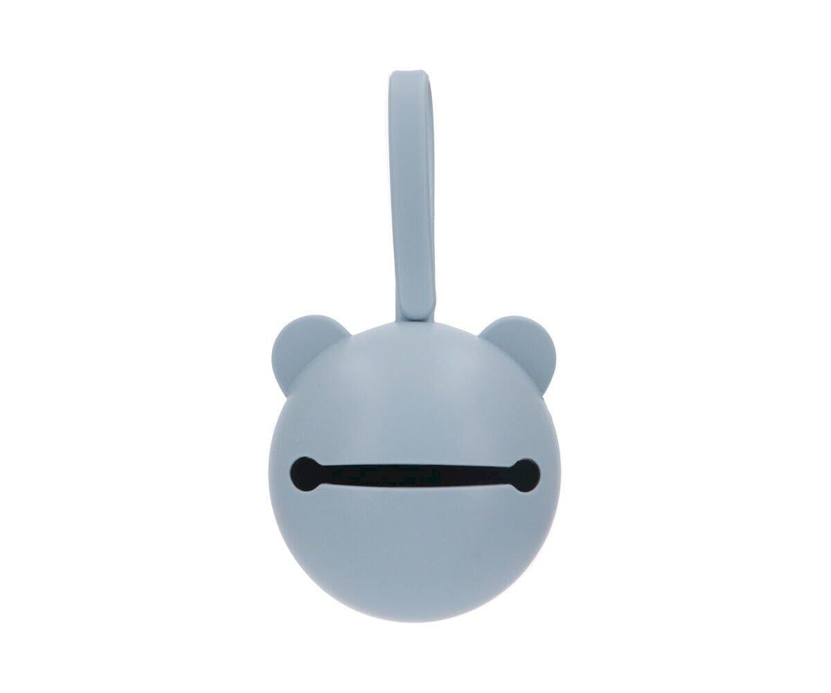 Caixa p/ guardar chupetas silicone bear ocean case tutete