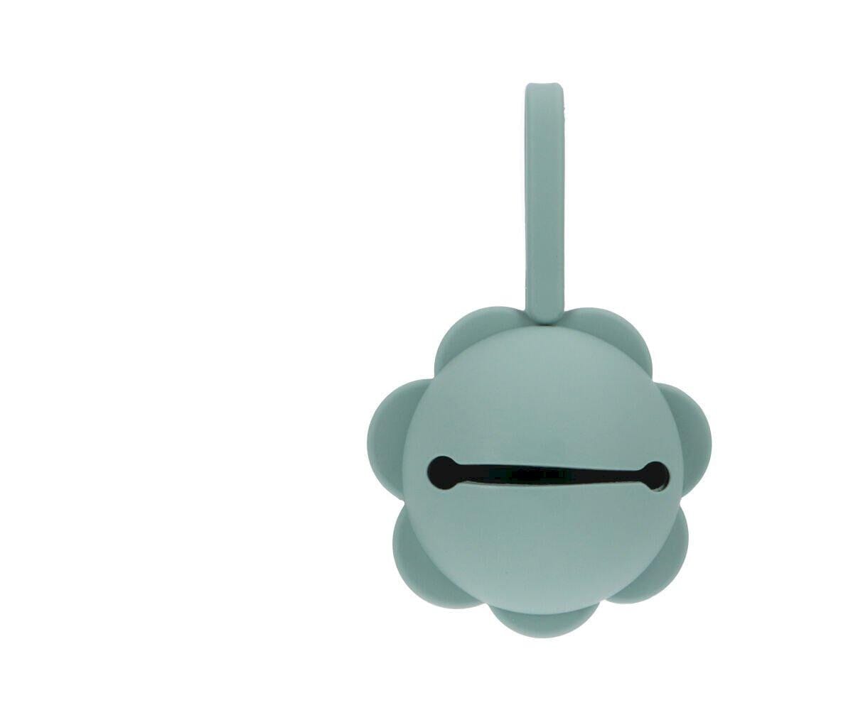 Caixa p/ guardar chupetas silicone flower light sage case tutete