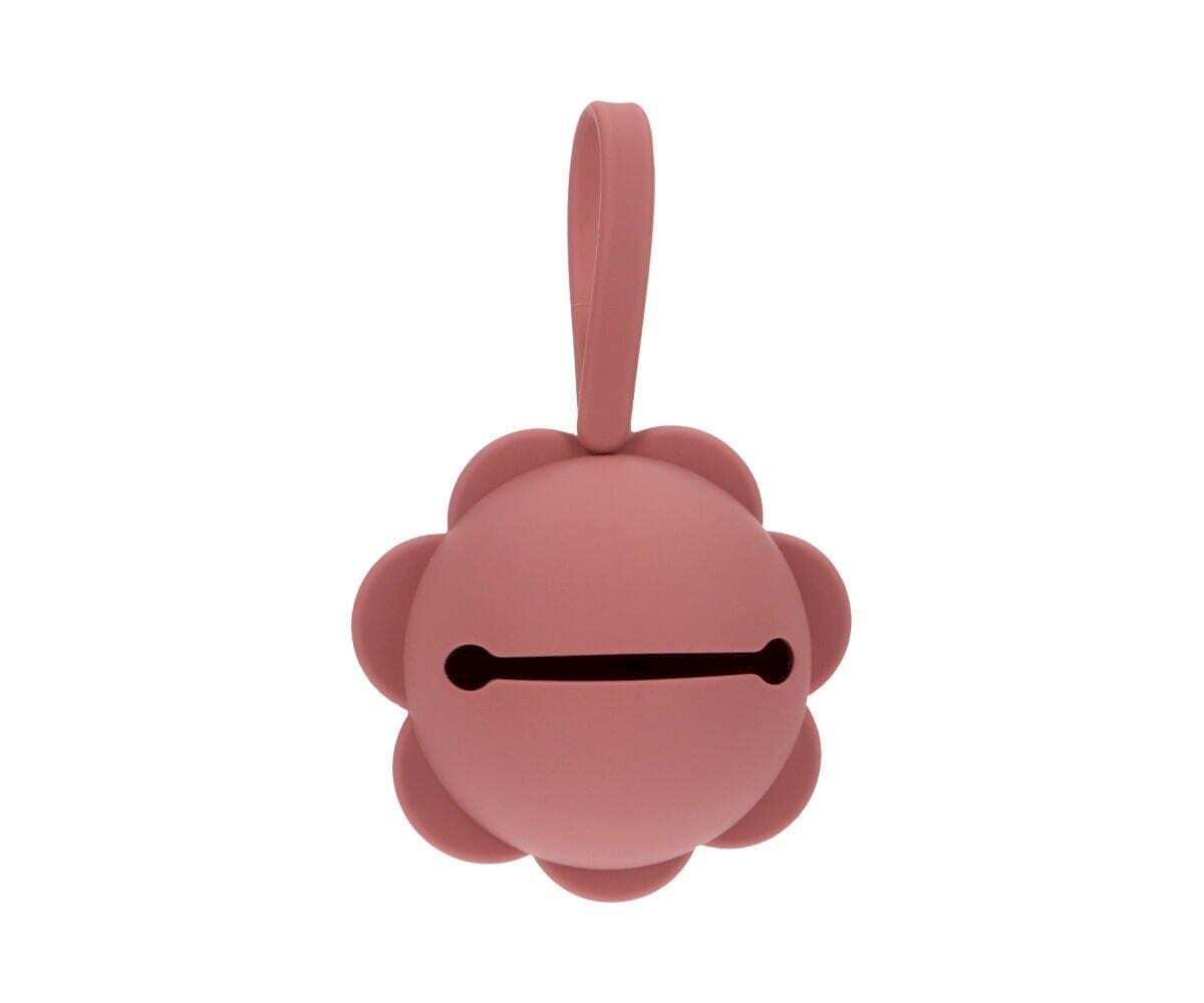 Caixa p/ guardar chupetas silicone flower brick dust case tutete