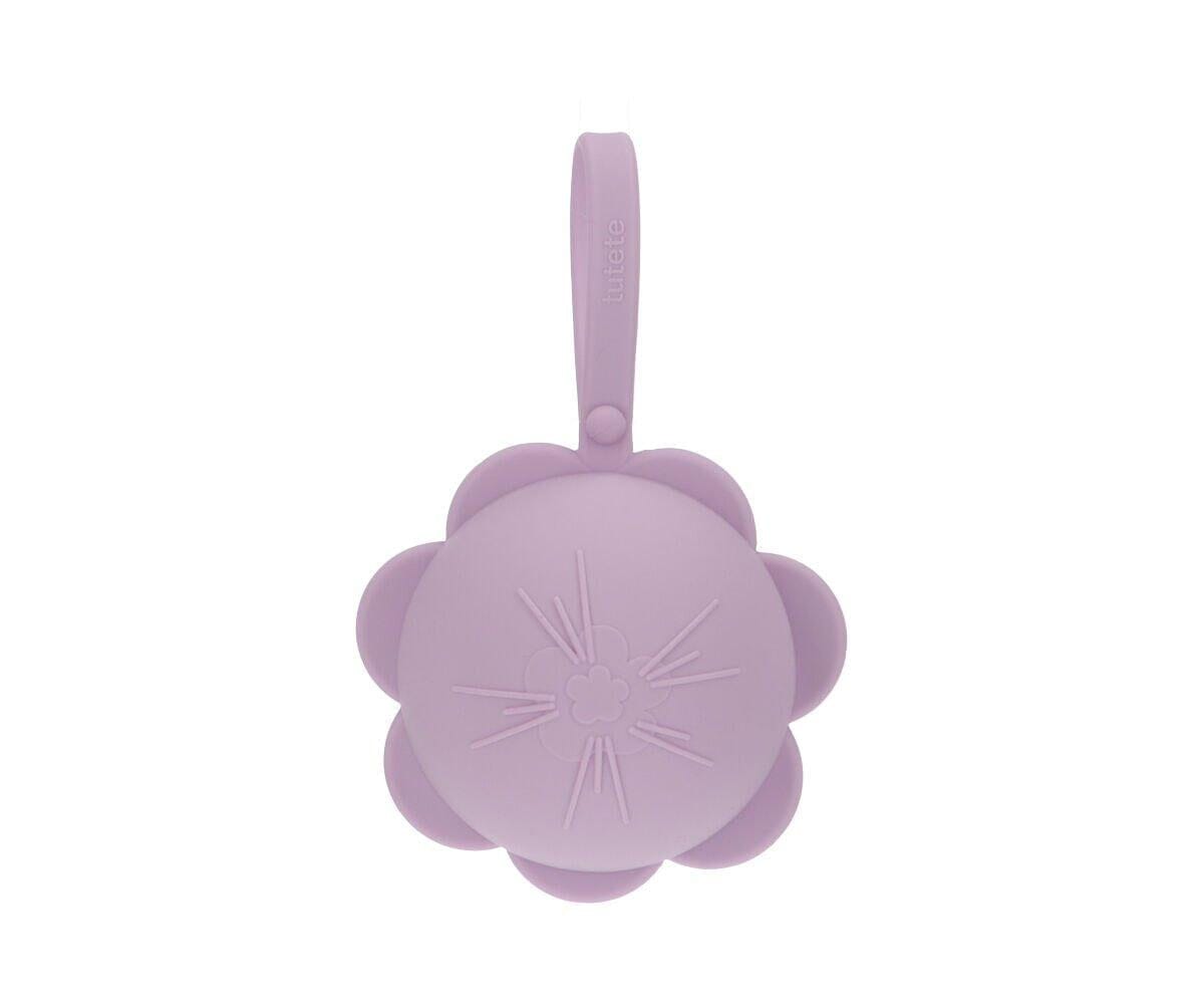 Caixa p/ guardar chupetas silicone lilac case tutete