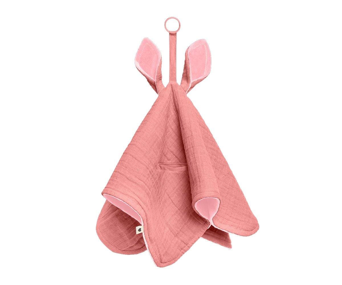 Doudou canguru dusty pink Doudou Bibs