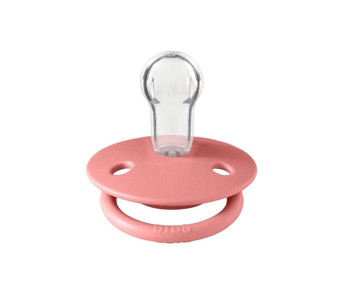 2 chupetas BIBS De Lux pale butter | dusty pink Bibs