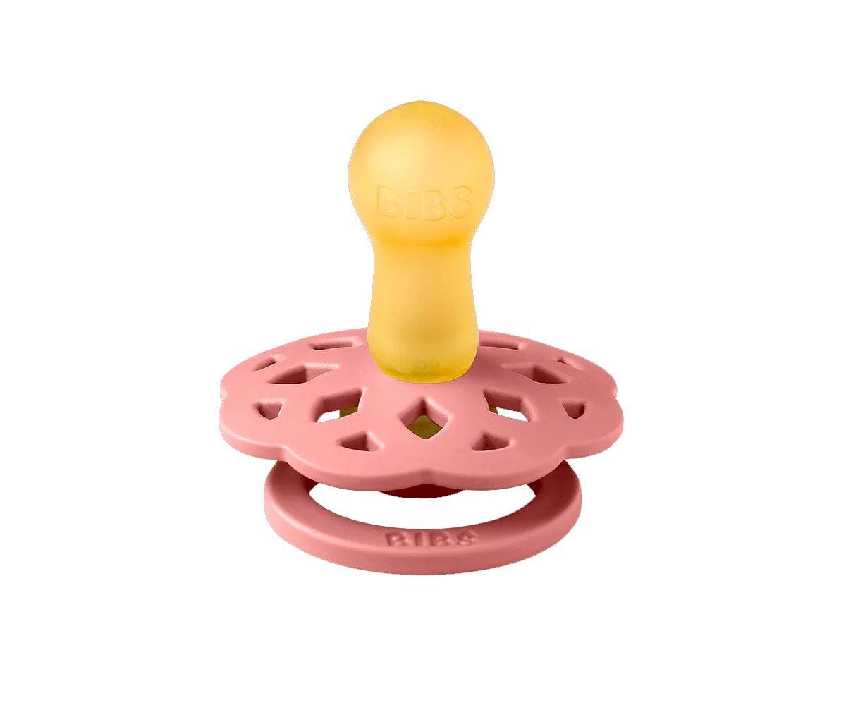 2 chupetas BIBS Boheme pale butter | dusty pink Bibs
