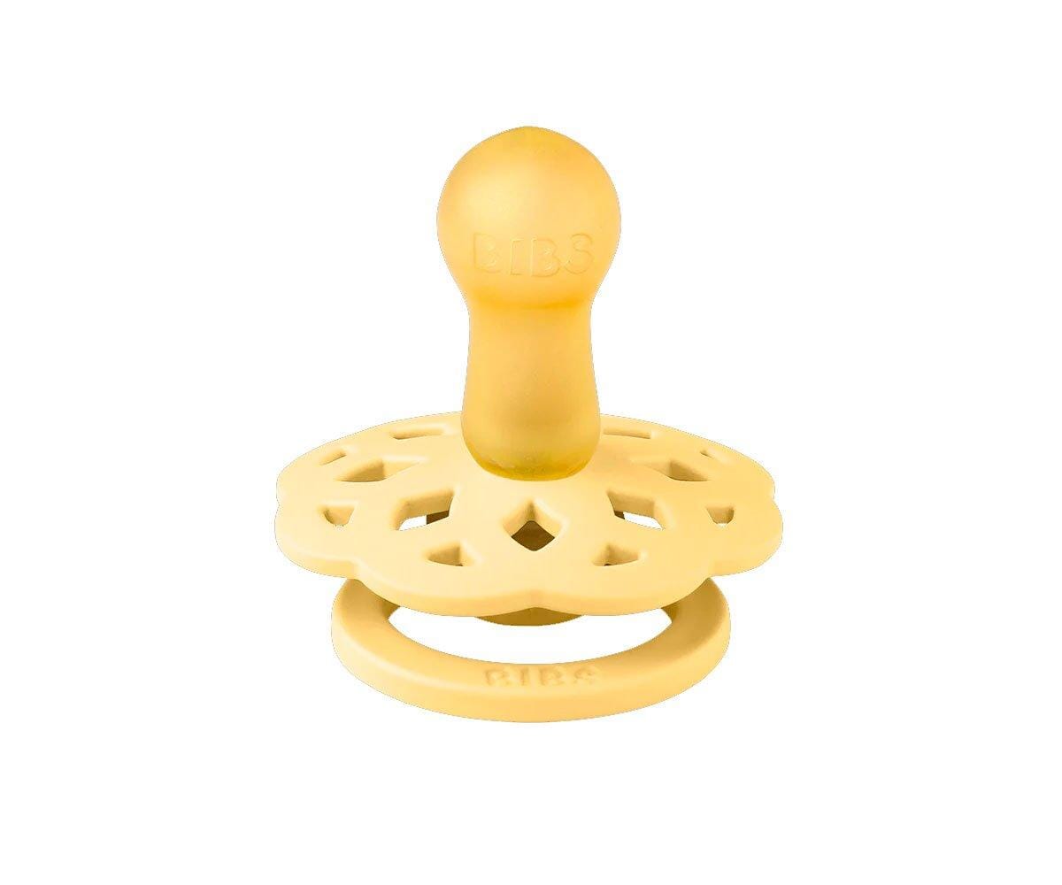 2 chupetas BIBS Boheme pale butter | dusty pink Bibs