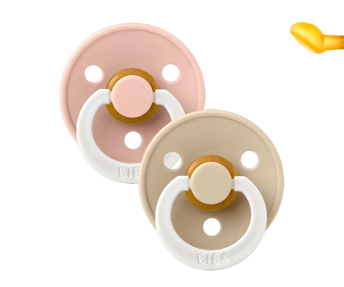 Chupetas BIBS Colour anatómica NIGHT blush | vanilla pacifier BIBS
