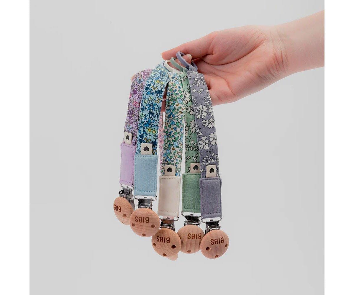 Prende-chucha Eloisa blush BIBS X Liberty pacifier clip Bibs