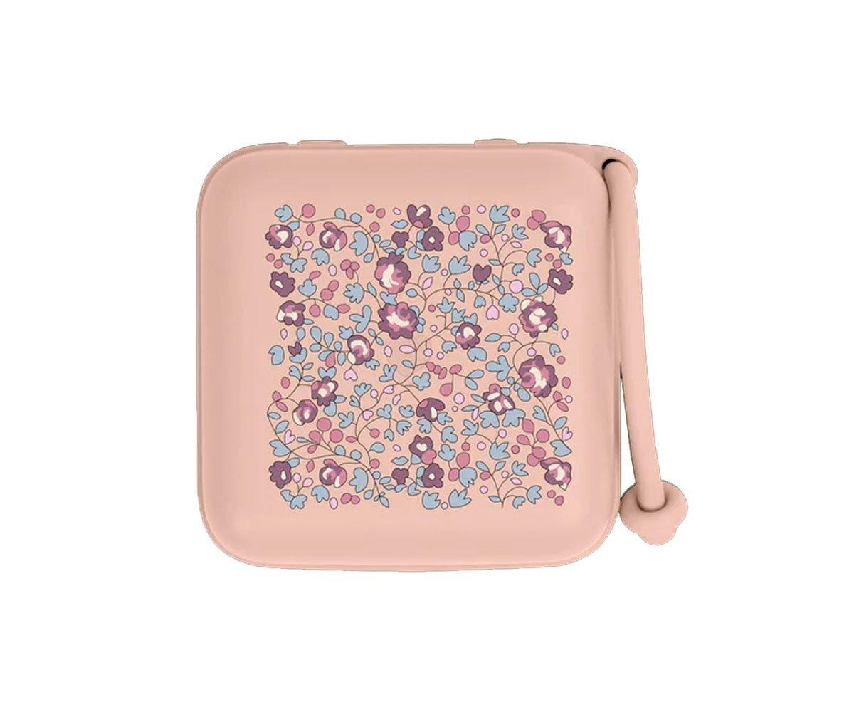 Caixa p/ chupetas Liberty eloise blush pacifier case BIBS