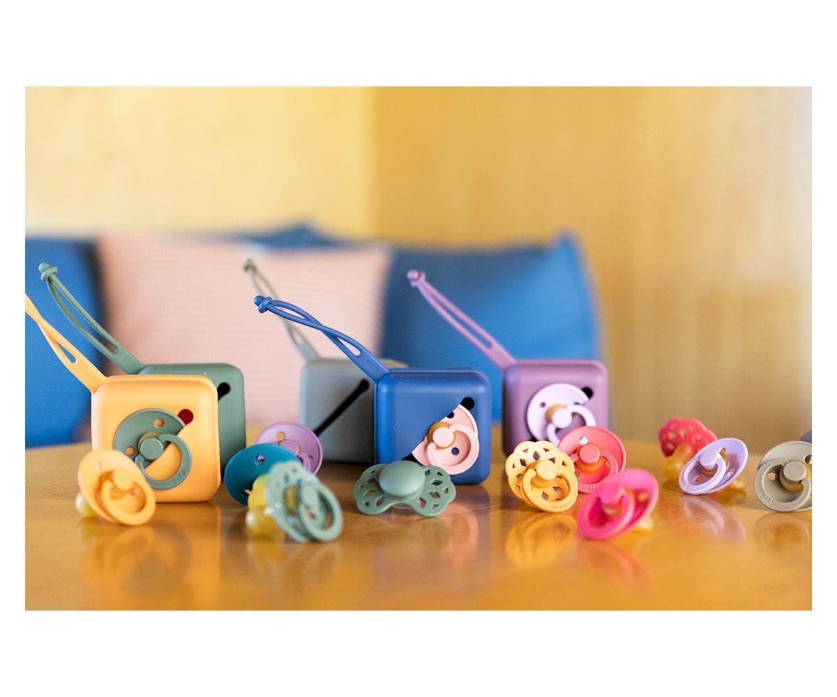 Caixa p/ chupetas mauve pacifier case BIBS