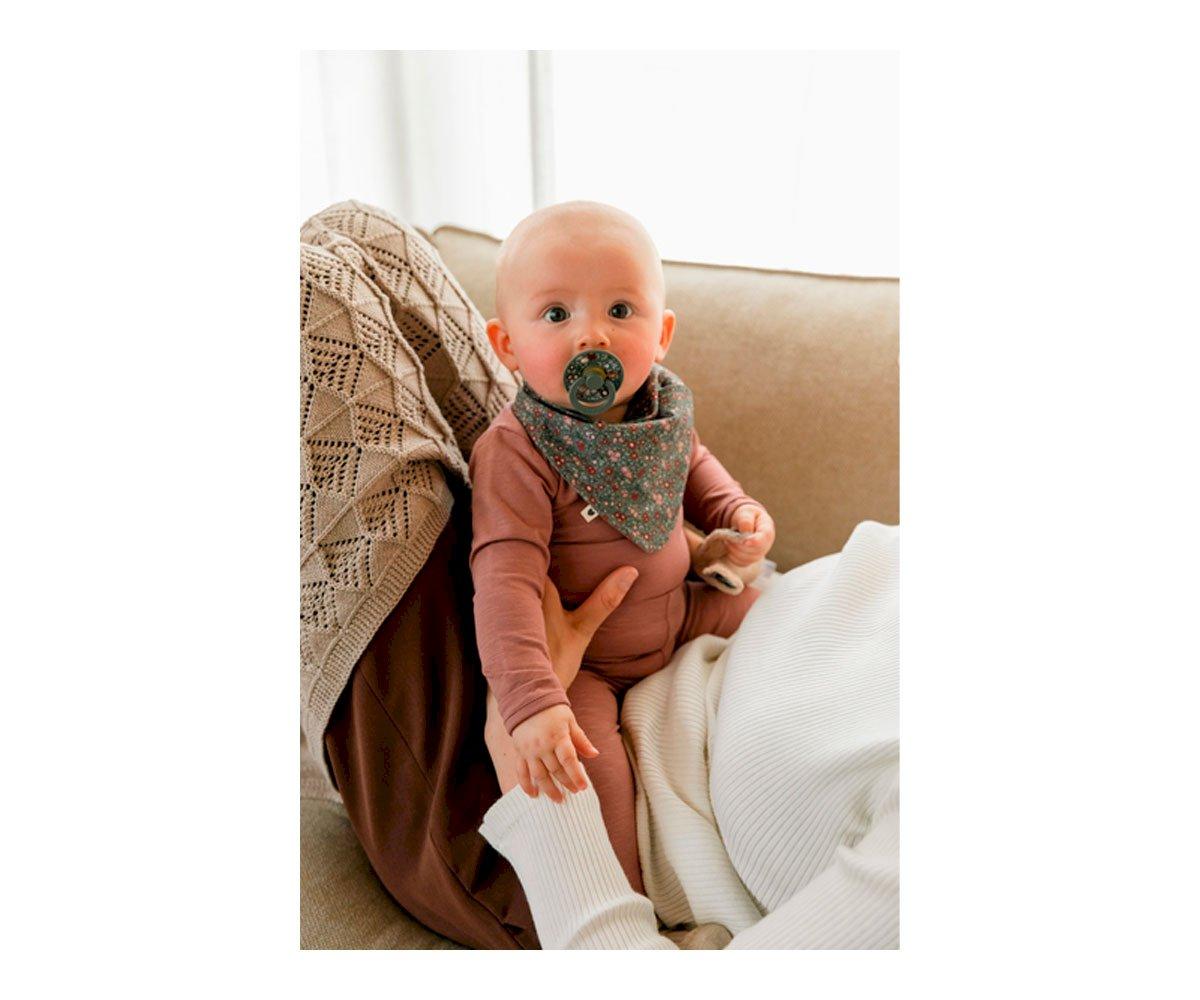 2 chupetas redondas BIBS x Liberty Colour chamomile lawn vanilla | pine mix