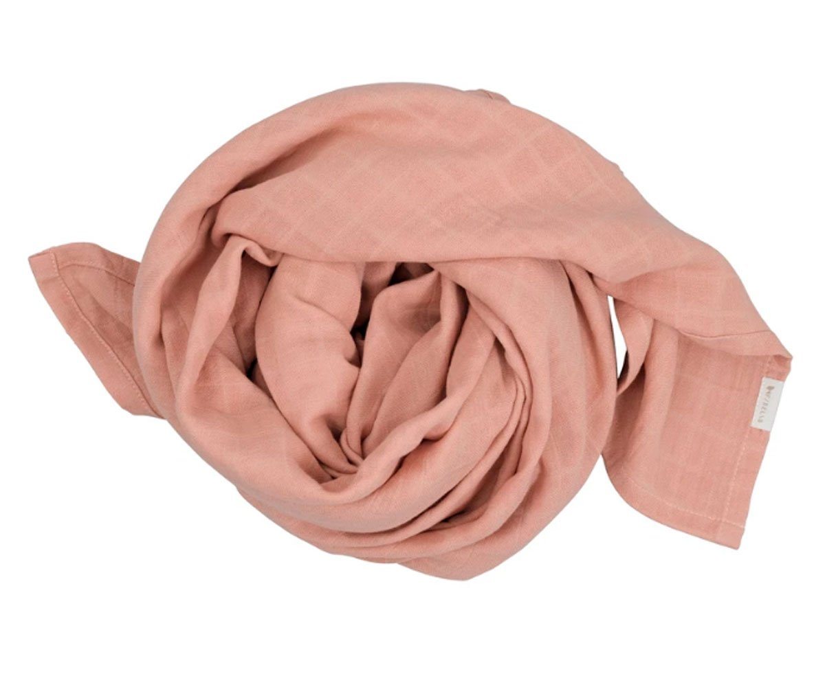 Muslin swaddle old rose Fabelab muslin Fabelab