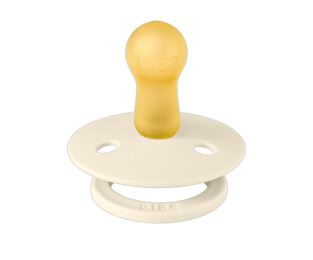 1 chupeta redonda BIBS Studio Colour ivory | pine