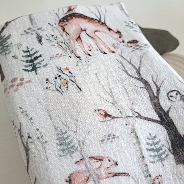 2 musselinas 65 cm veado bronze Muslins Siepdesign