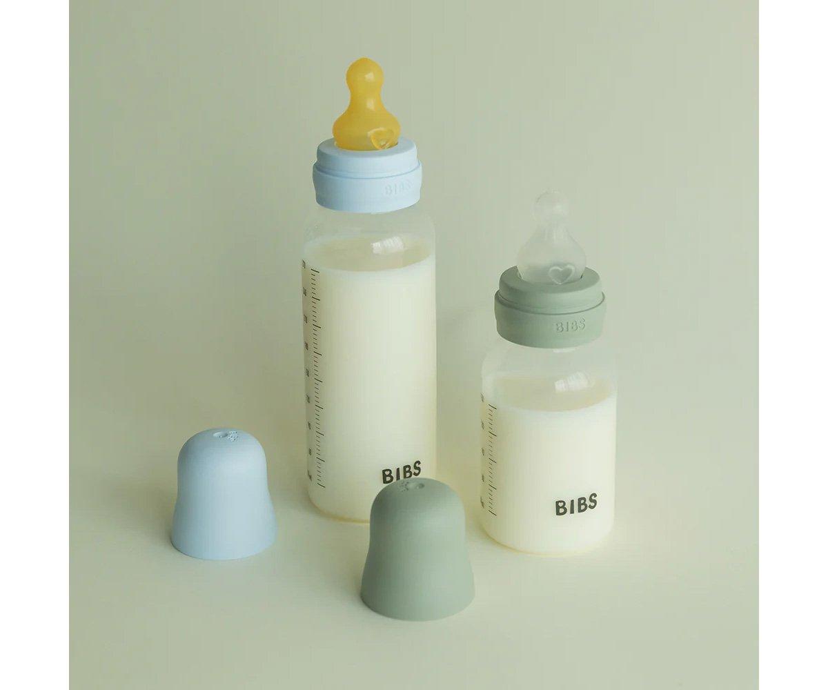 Biberão plástico 270 ml tetina silicone ivory