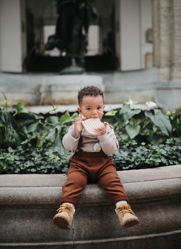 Teether bear natural mushie Teether mushie