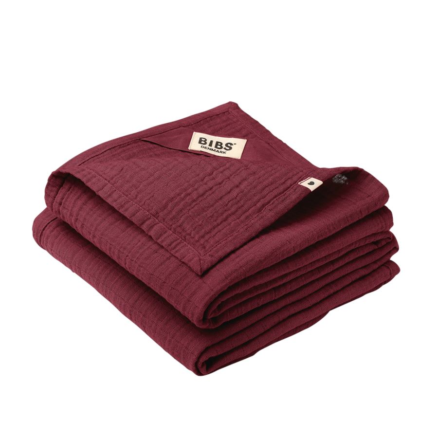 2-pack muslin cuddle cloth elderberry BIBS Muslin Bibs