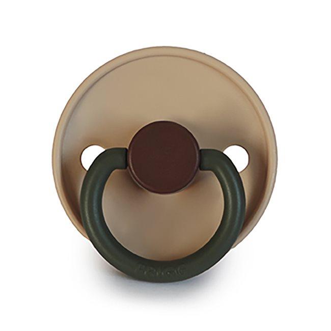 Chupeta redonda silicone acorn
