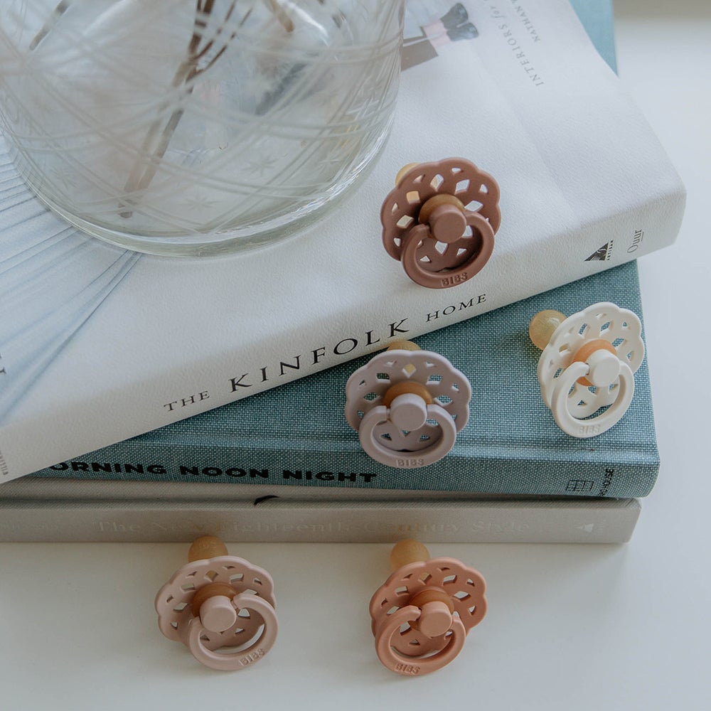 BIBS pacifier 2-pack Boheme vanilla peach Pacifier BIBS