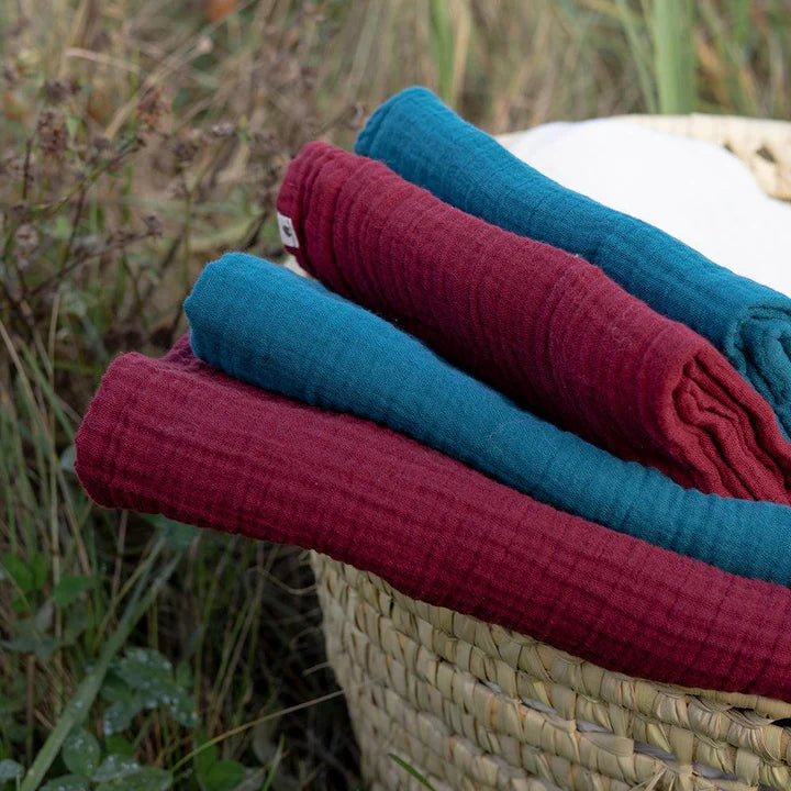 2 musselinas 70 cm forest lake BIBS