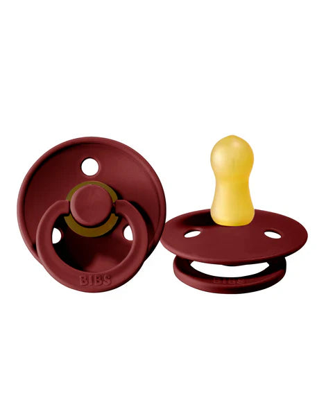 1 chupeta redonda wine BIBS Colour 6+ meses